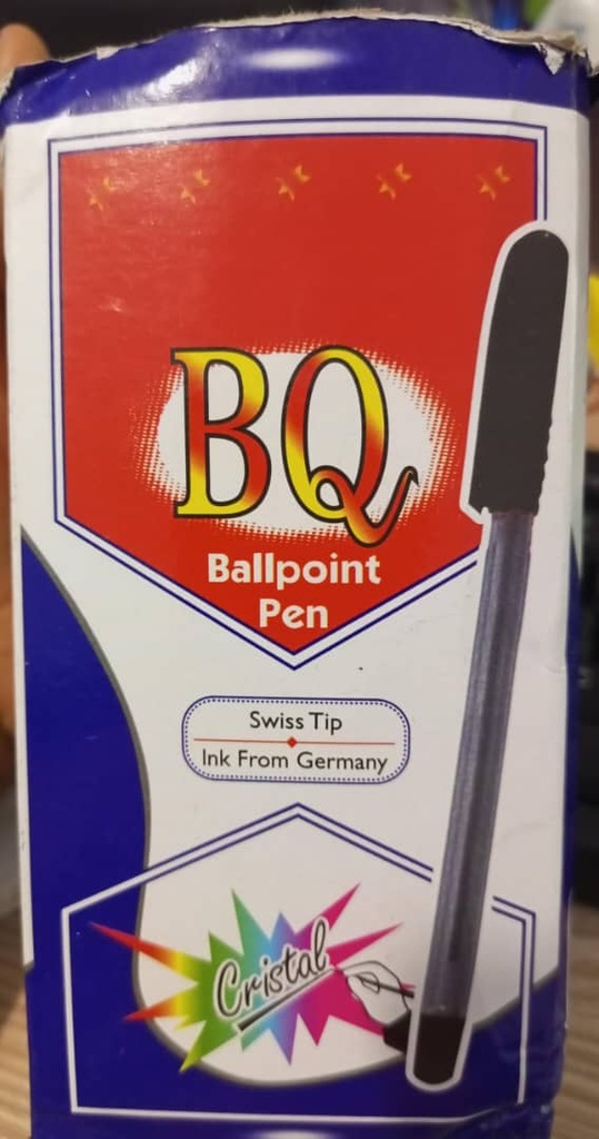 BOLIGRAFO BALL POINT BQ NEGRO