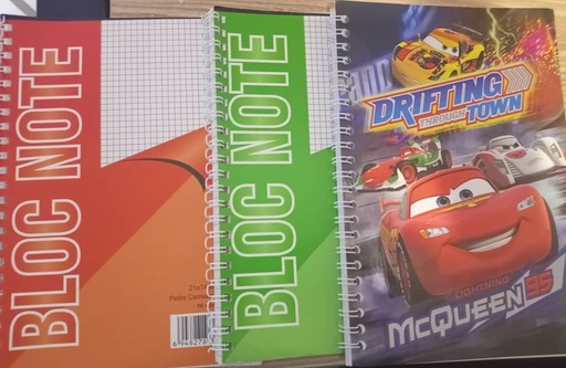 CUADERNO NORMAL CON AROS PEQUEÑOS