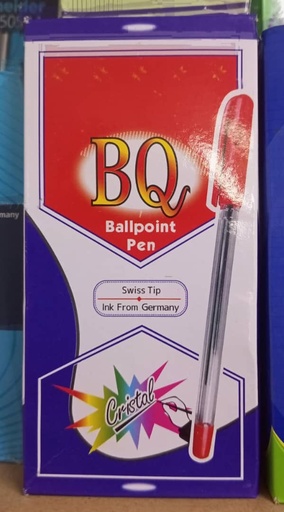 BOLIGRAFO BALL POINT BQ ROJO